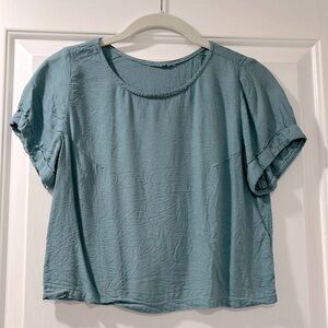 Baby blue handmade shirt